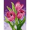 Orchidea Needlepoint Canvas For Halfstitch Without Yarn Tulip - Printed Tapestry Canvas
